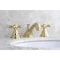 Kingston Brass KS5562AX 8" Widespread Bathroom Faucet, Polished Brass KS5562AX - alternate 2